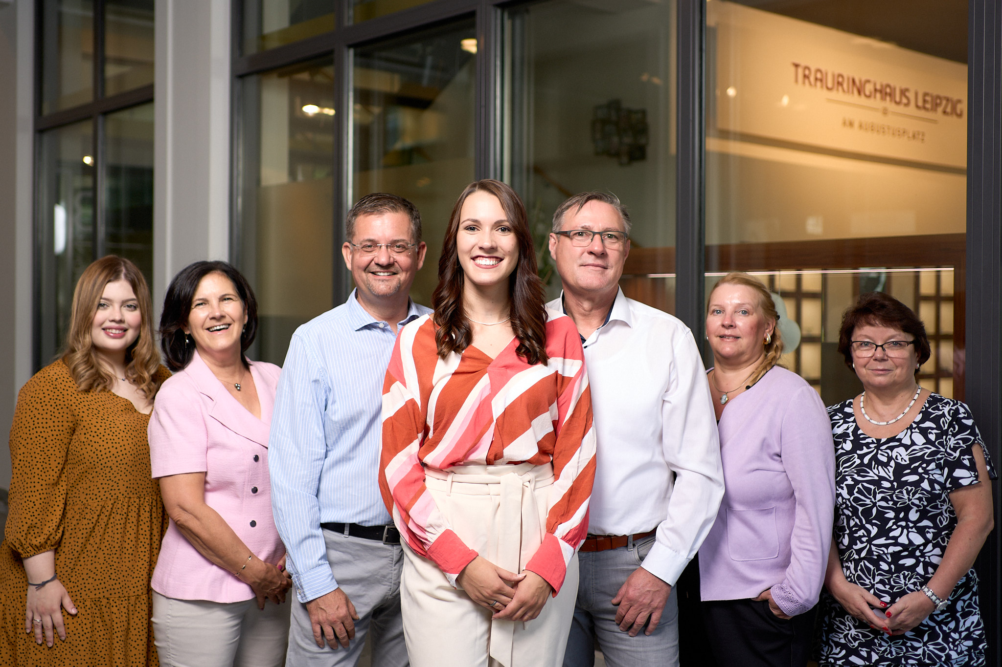 Employees of Trauringhaus Leipzig