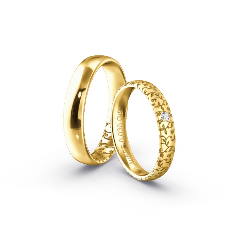 Trauring Gelbgold 585