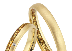 Kollektions Bild Gold Flakes Gold Flakes Ring